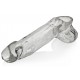 Gaine de pénis Daddy 20 x 6cm Transparente 
