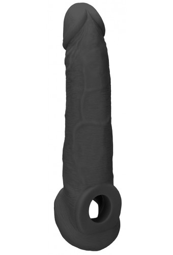Gaine de pénis Realrock 17 x 4.5cm Noire 