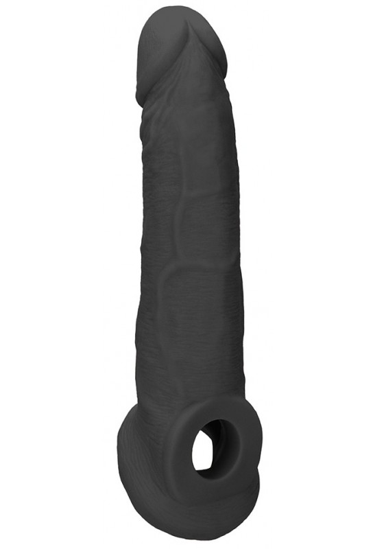 Gaine de pénis Realrock 17 x 4.5cm Noire 