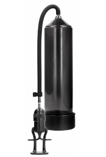 Pompe à pénis Deluxe Beginner 23 x 5.5cm Noire 