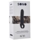 Gaine de pénis Stretchy Penis Sono N°31 - 11 x 3 cm Noire 