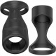Gaine pour pénis souple Twins 8 x 4cm 