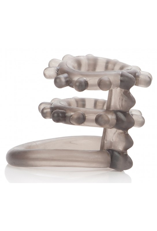 Gaine pénienne Cockring Double Pleasure 6cm 