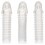 Kit de 3 Gaines de pénis texturées Ribbed Extend 14 x 4cm