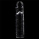 Gaine de pénis Flawless 19 x 4cm Transparente 