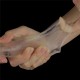 Gaine de pénis Flawless 19 x 4cm Transparente 