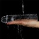 Gaine de pénis Flawless 19 x 4cm Transparente 