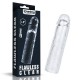 Gaine de pénis Flawless 19 x 4cm Transparente 