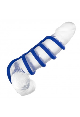 Gaine de pénis 5 Cockrings Xtreme Cage Admiral 9cm 