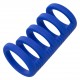 Gaine de pénis 5 Cockrings Xtreme Cage Admiral 9cm 