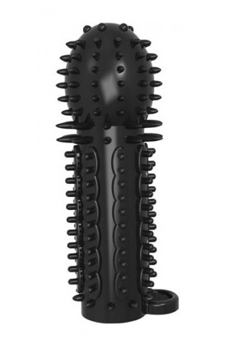 Gaine de pénis Nubby 14.5 x 4.8cm Noire 