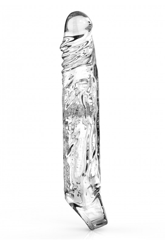 Gaine de pénis transparente Get Real XL 20 x 4cm 