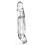 Gaine de pénis transparente Get Real L 16 x 3.5cm