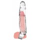 Gaine de pénis transparente Get Real L 16 x 3.5cm 