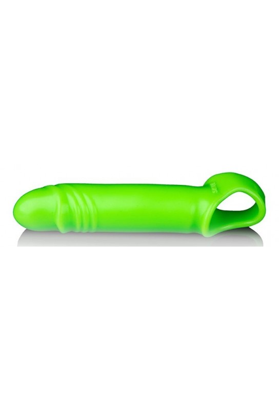 Gaine de pénis phosphorescente Thin Glow 11 x 3cm 