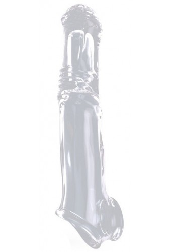 Gaine de pénis Horse Sleeve 18 x 3.5cm Transparent 