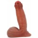 Gaine souple Faux Pénis Modèle K 14 x 4cm 