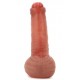 Gaine souple Faux Pénis Modèle K 14 x 4cm 