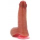 Gaine souple Faux Pénis Modèle K 14 x 4cm 