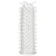 Gaine de pénis texturée Seduction Sleeve 11 x 4cm