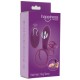 Étui pénien vibrant Halo Halo C-Ring Happiness 7cm Violet 