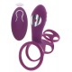 Étui pénien vibrant Halo Halo C-Ring Happiness 7cm Violet 
