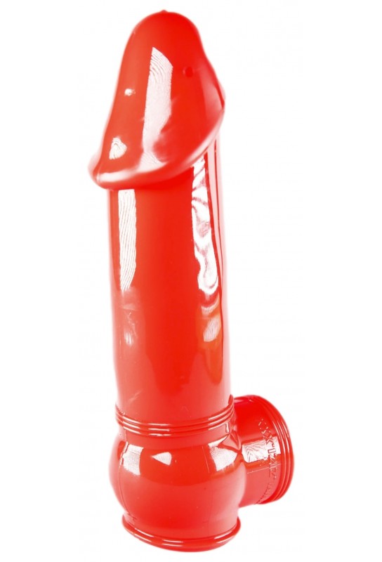Gaine de pénis Zizi Megamen Bite 19 x 5 cm Rouge 