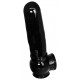 Gaine de pénis Zizi Megamen Sheath 19 x 4 cm Noire 