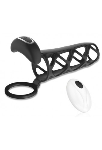 Gaine de Pénis Vibrante Trisily 10.5 x 4cm 