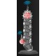 Gaine de pénis vibrante Tortyvizz 12 x 4 cm Transparente 