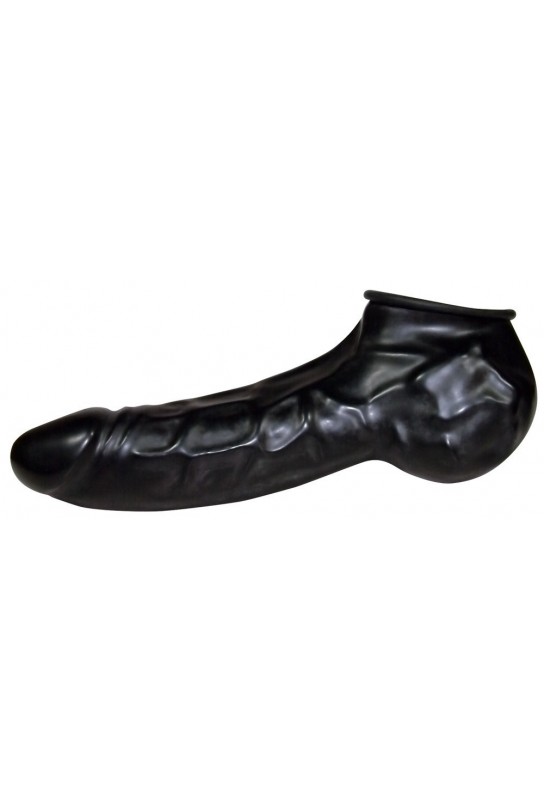 Gaine Latex pour pénis Be Bizarre Noire 