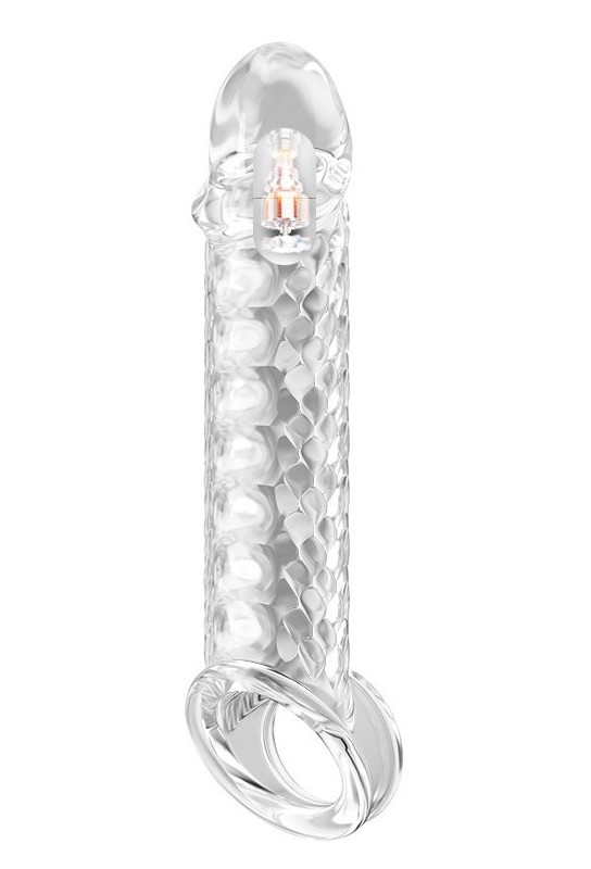 Gaine pénienne vibrante Mystic Snake 15 x 4cm 