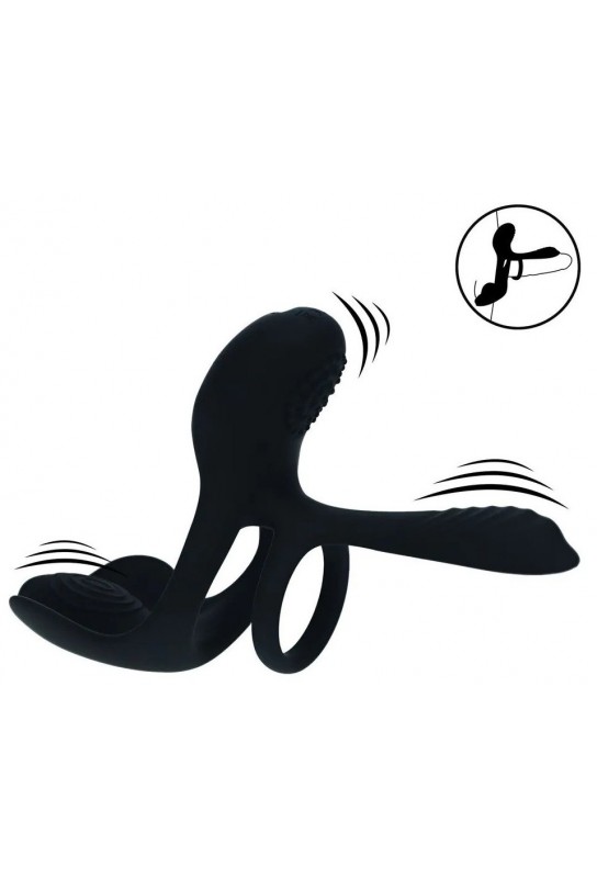 Cockring avec étui vibrant Vibracock 10 Vibrations 