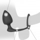 Plug et Cockring Silicone 8cm 