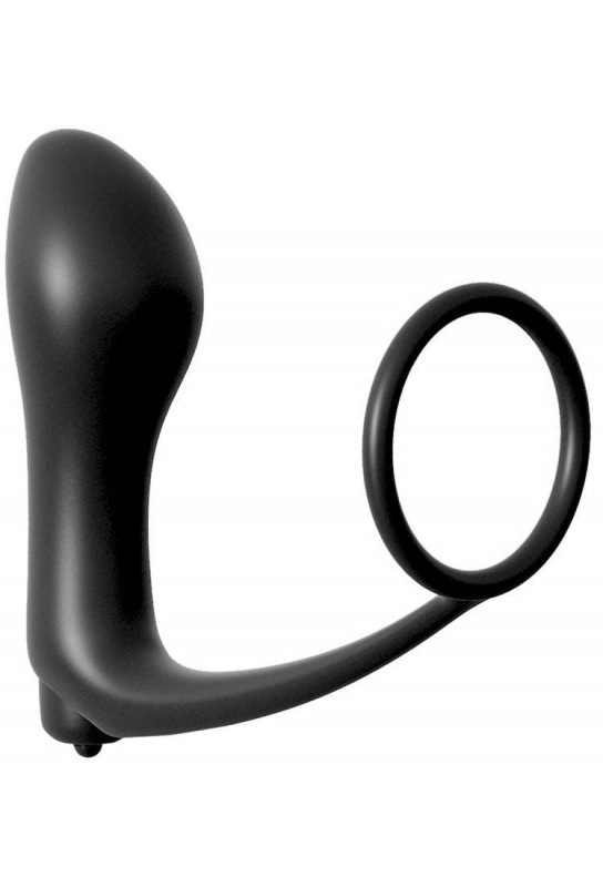 Ass Gasm Vibrant Plug 8.9 x 3.5 cm Noir 