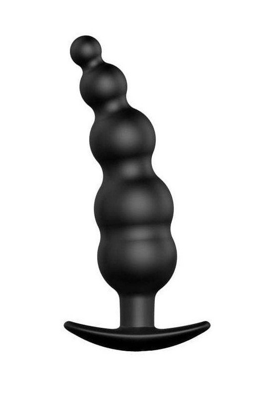 Stimulateur de Prostate silicone noir 11 x 2.9 cm 