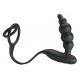 Plug vibrant avec Anneaux VIBRA PENIS 8 x 2.4 cm 