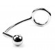 Cockring avec Plug boule 3cm