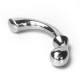 Stimulateur de prostate en métal G-Spot 22 x 4 cm 