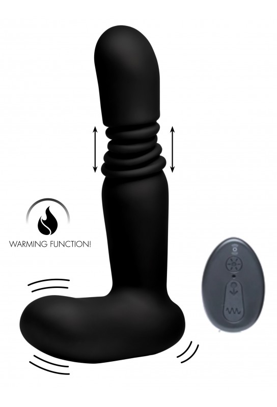 Stimulateur de prostate avec poussée Thrust Control 12.5 x 3 cm 