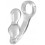 Plug + Cockring Power Duo 9 x 4cm - Anneau 40mm Transparent