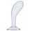 Plug Curve Flawless 13 x 4.3cm Transparent
