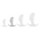 Plug G-Spot Trainer M 12 x 5.9cm Transparent 