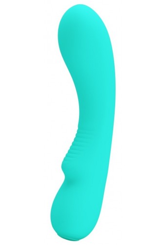 Stimulateur Prostatique Vibrant Matt 15 x 4cm Turquoise 