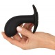 Stimulateur de prostate Big Head Anos 11 x 4 cm Noir 