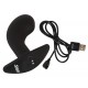 Stimulateur de prostate Big Head Anos 11 x 4 cm Noir 