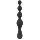 Stimulateur Beads Velvet 16.5 x 3.5 cm Noir 