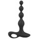 Stimulateur Beads Velvet 16.5 x 3.5 cm Noir 