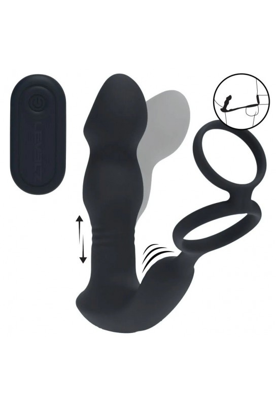 Stimulateur prostatique + Ballstretcher Prosticock 13 x 4cm 