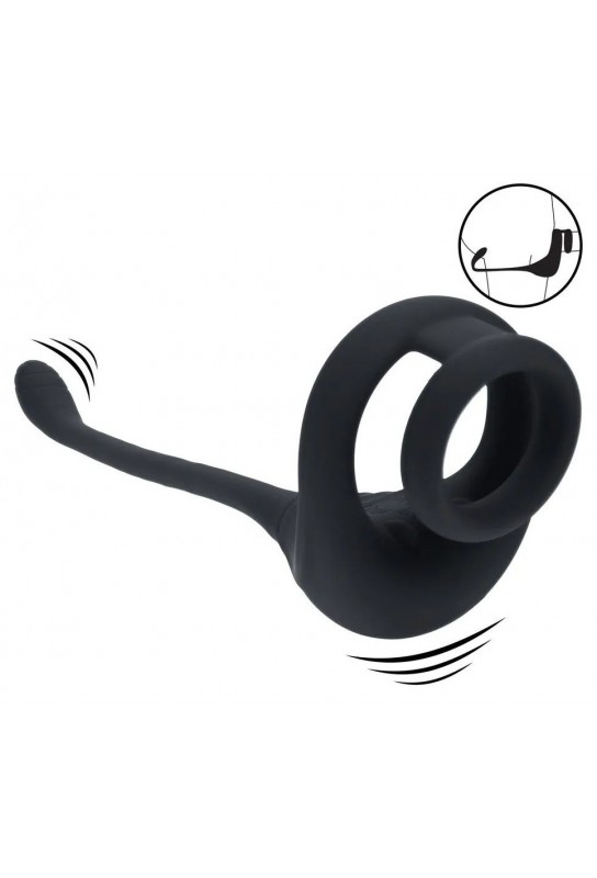 Plug-Cockring vibrant Pointeez 10 Vibrations 